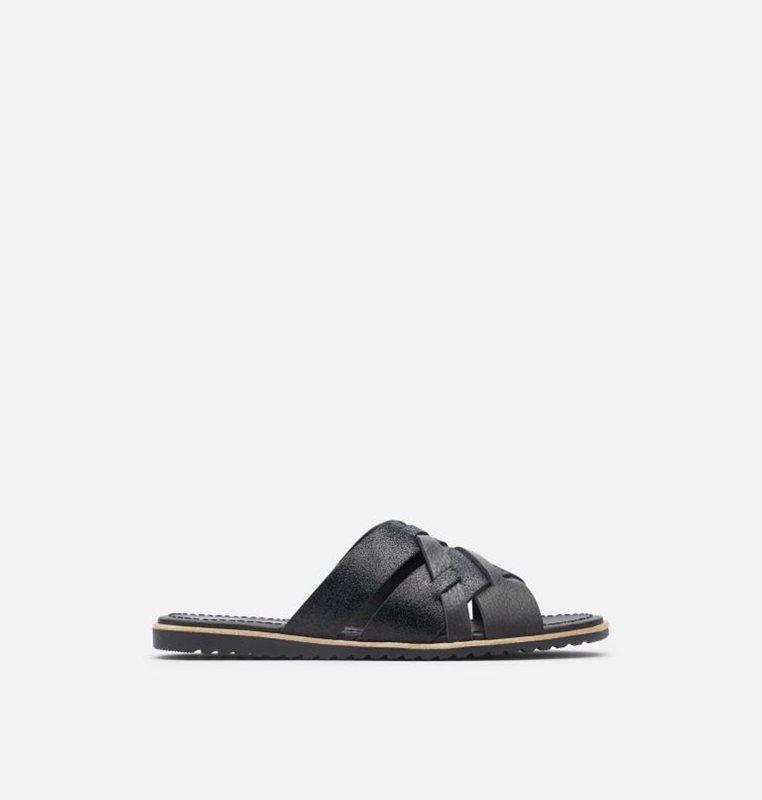 Sorel Ella™ - Womens Slides Black - 406237BVT